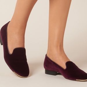LK Bennett London Charley Loafers - velvet